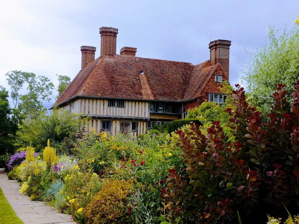 An old house in Great Dixter near Rye