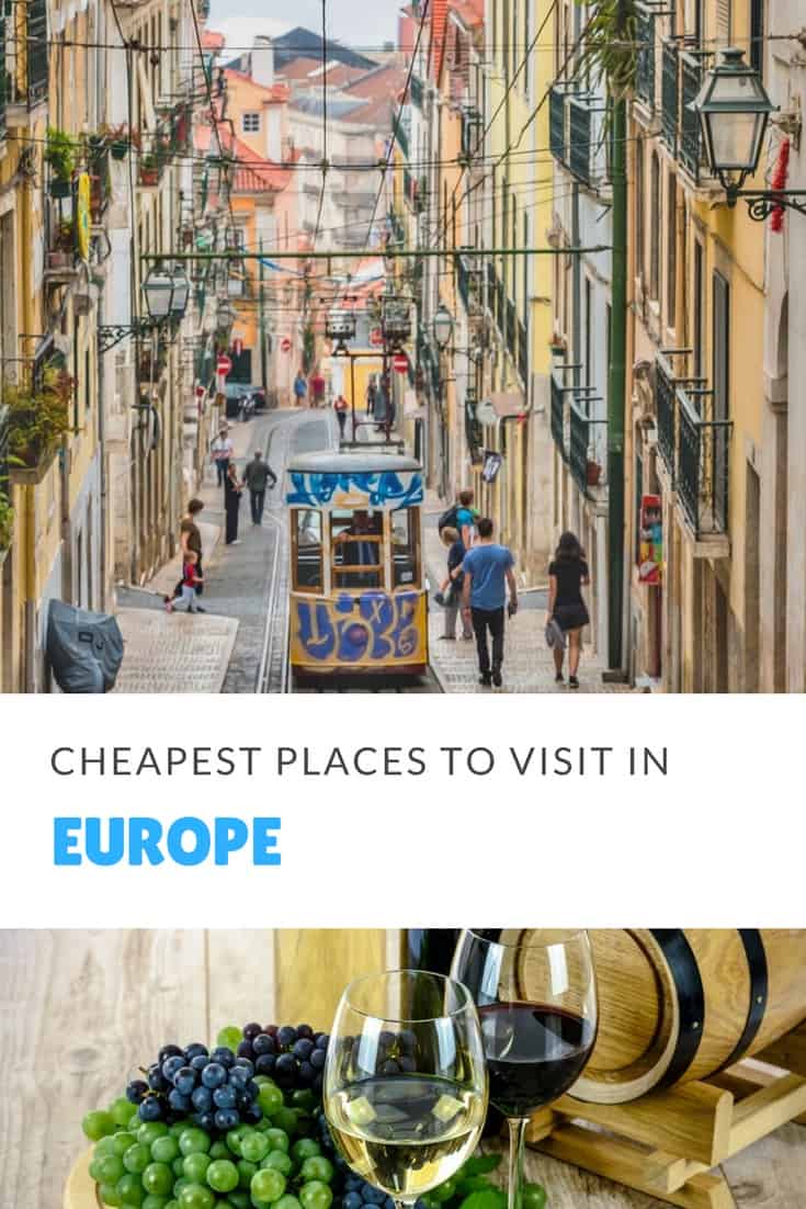 The Cheapest Places in Europe for British Travellers. From a hop across the channel to exploring Eastern Europe.